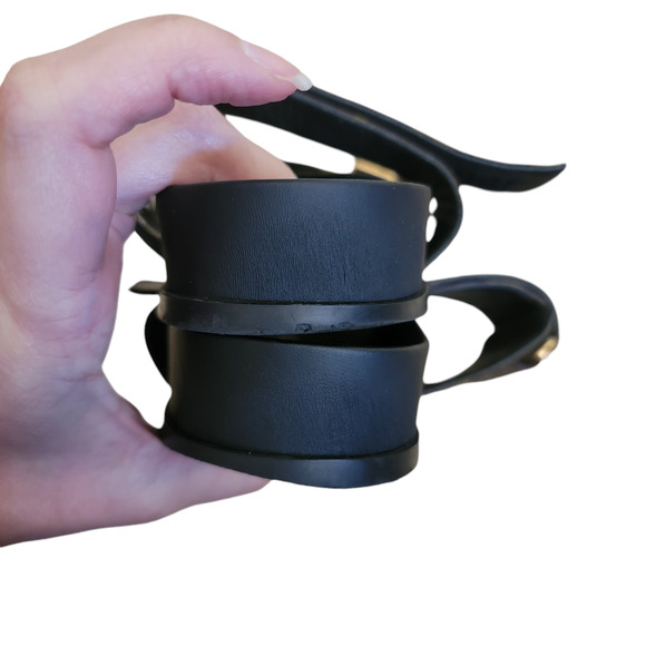 Louis Vuitton Monogram Bom Dia Leather Sandals LV Logo Brown Black Flat 10 40 - Picture 10 of 14